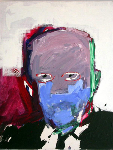 Barbazul. 2006- 100x81cm- Acrílico Lienzo.