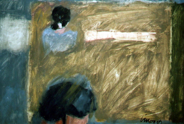 Dorso -72x61cm - Óleo Tabla -1999