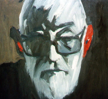 Jorge Oteiza- 43x40cm -Óleo Tabla -1999