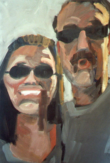 En Samaná - 50x61cm - Óleo Tabla -2000