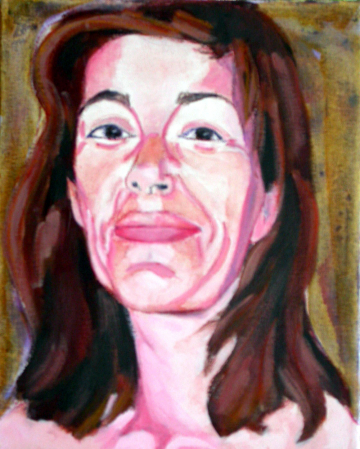 Maribel Cobo -33x41cm - Acrílico Lienzo -2006 - VENDIDO
