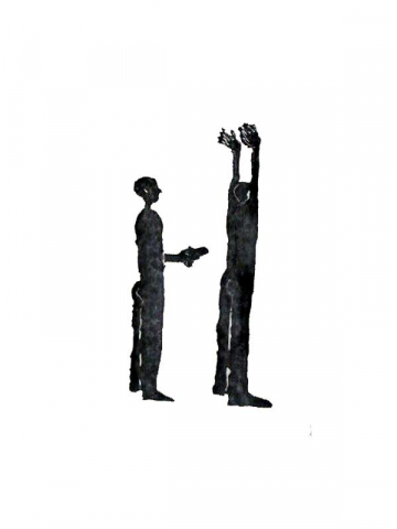 Monotipo13: Sin titulo- 2009 - Soporte 32x23cm - Plancha 16.5x12.5cm - Papel 250gr. Canson GuarroPapel250gr. Canson Guarro