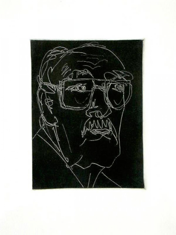 Monotipo23: Sin titulo - 2009 - Soporte 32x23cm - Plancha 16x12cm - Papel 250gr. Canson Guarro.