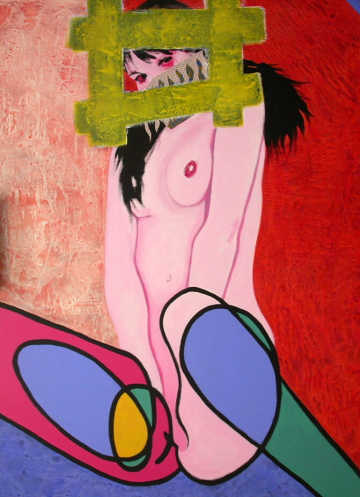 Odalisca - 130x90cm - Mixta Lienzo - 2015