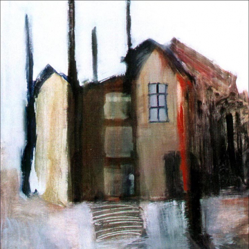 Paisaje urbano Oporto - 61x61cm - Óleo Lienzo - 2000 - VENDIDO