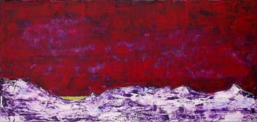 Rodalquilar: panorámica 3 - 50x15cm - Mixta Cartón - 2007 - VENDIDO
