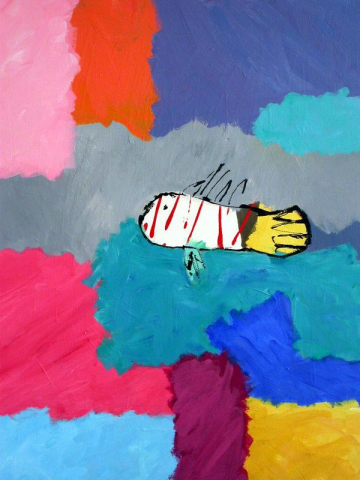 Pez tropical - 100x81cm - Acrílico Lienzo -2006