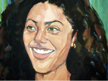 Shuri Buglass - 41x41cm - Óleo Tabla - 2001- VENDIDO