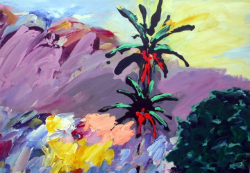 Sopalmo 2 - 100x80cm - Acrílico Lienzo - 2012 - VENDIDO