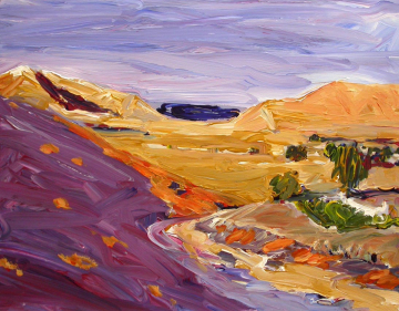 Valle de Rodalquilar - 92x74cm -Óleo Lienzo - 2010
