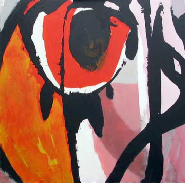 Amapola -120X120cm - Acrílico Lienzo -2009