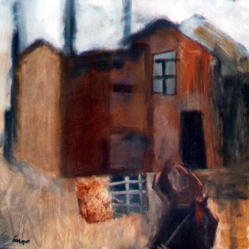 Paisaje rural - 61x61cm - Óleo Lienzo - 2000 - VENDIDO
