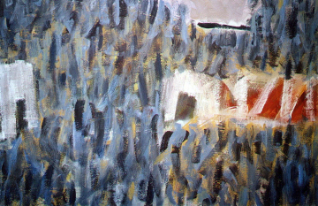 Paisaje Africano -97x65cm - Óleo Lienzo - 2000