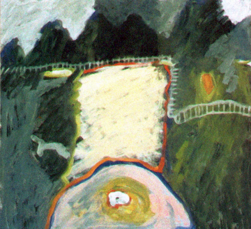 Paisaje Andino - 100x97cm - Óleo Tabla -1998