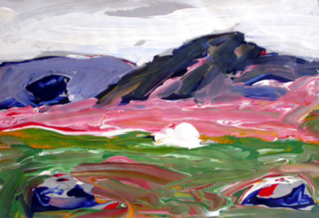 Rodalquilar II - 46x33cm - Acrílico Papel - 2006