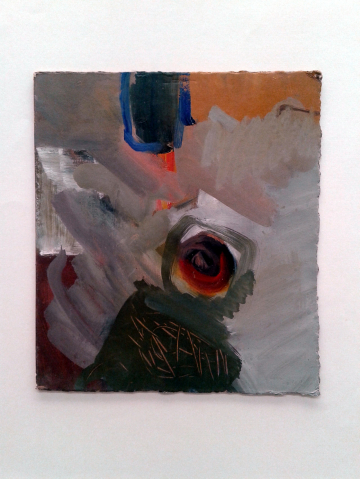 Pura calentura - 25X28cm -Óleo Cartón -1999.