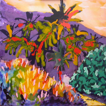 Sopalmo 3 - 100X100cm - Acrílico lienzo - 2015